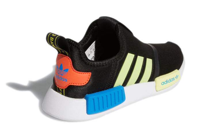 (PS) adidas NMD 360 Cozy Breathable 'Black Yellow Blue' GX8390