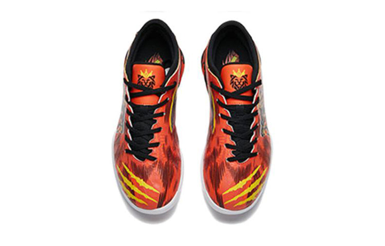 (GS) ANTA Soccer Series Sneakers 'Orange Tiger' 312232212-2