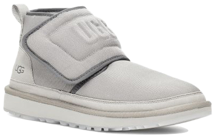 UGG Neumel 3D Alphabet Short Boots Gray 1110810-SEL