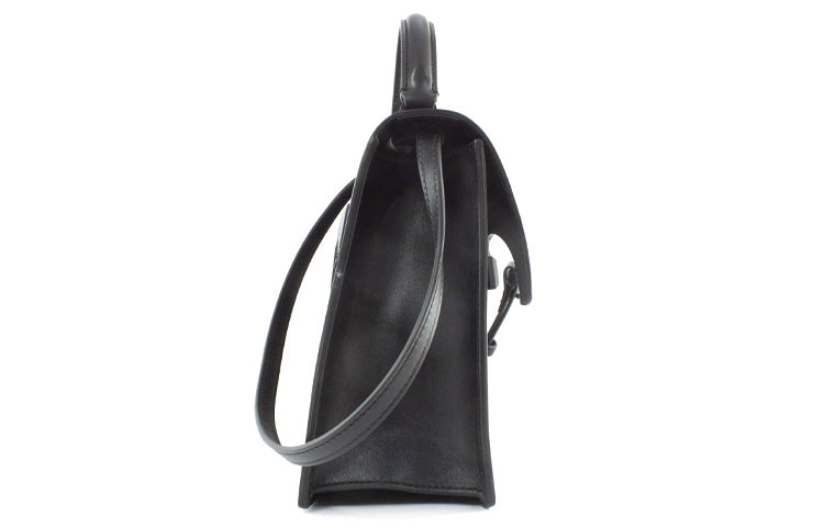 (WMNS) Off-White Leather Series Jitney 2.8 Single-Shoulder Bag Black OWNA113F20LEA0011000