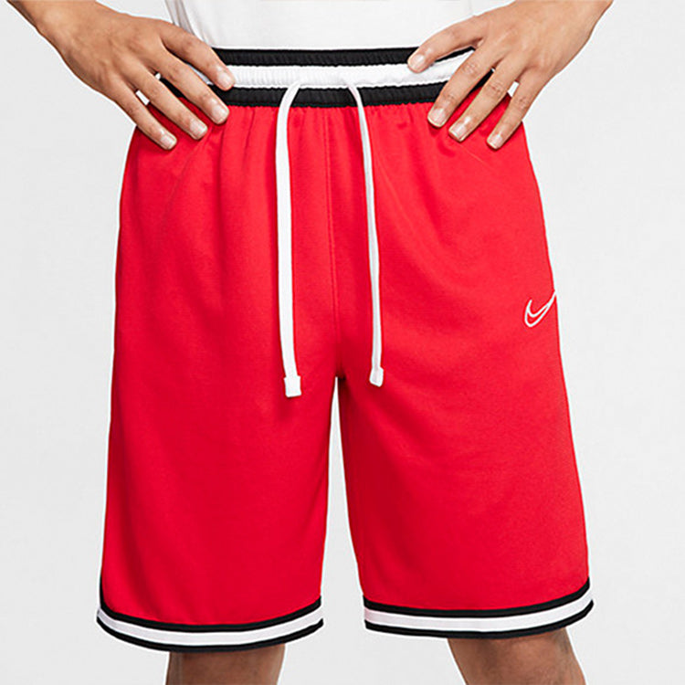 Nike Dri-FIT DNA Quick Dry Basketball Sports Drawstring Shorts Large Red BV9447-657