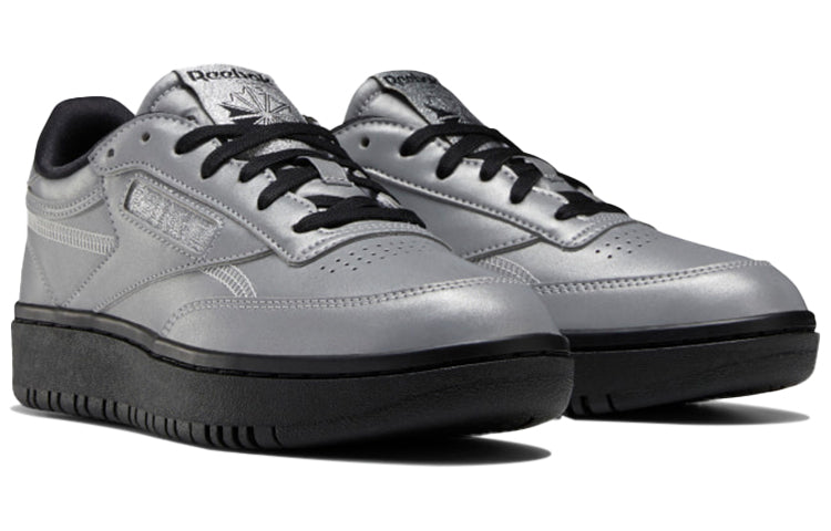 (WMNS) Reebok Club C Double 'Matte Silver' FV1090