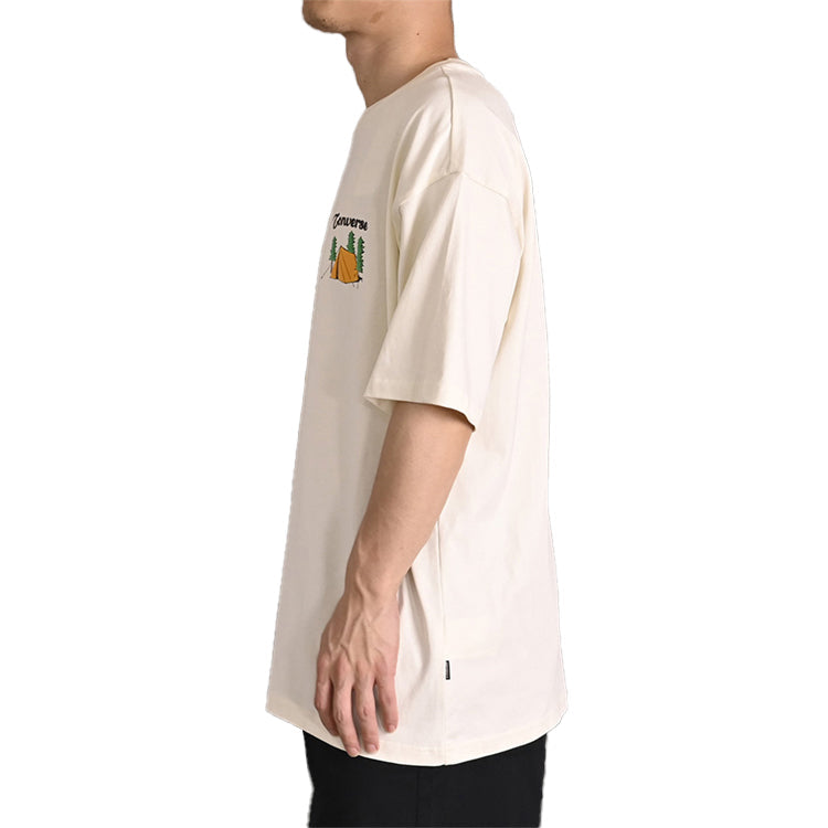 Converse Outdoor Graphic Tee Asia Sizing 'Beige' 10025882-A01