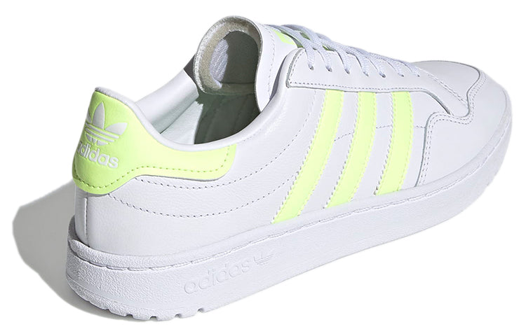 (WMNS) adidas originals Team Court 'White Yellow' FW5072