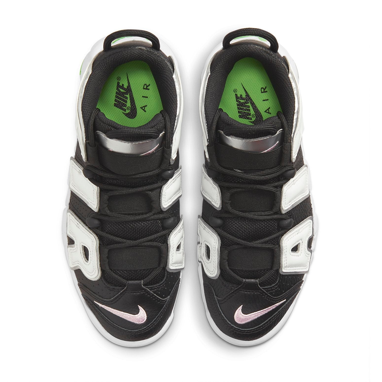 (WMNS) Nike Air More Uptempo 'Black Metallic Silver' DN8008-001