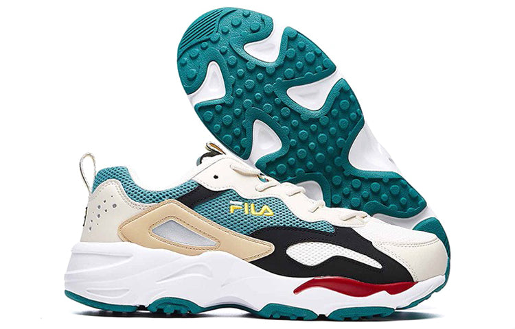 FILA Tracer Low Running Shoes Green/White/Black F12M021111FBJ