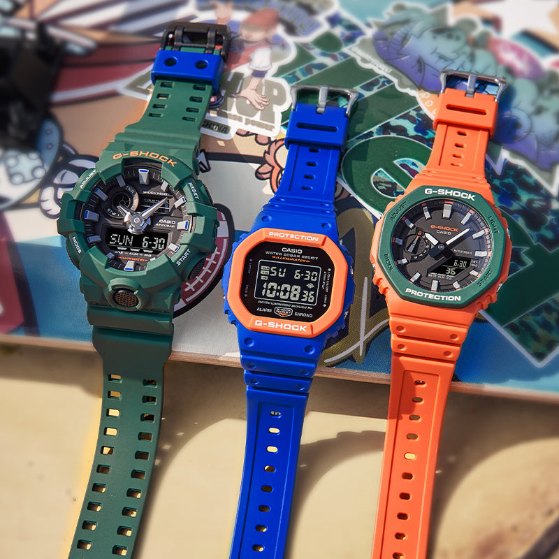 CASIO G-Shock Square 'Blue' DW-5610SC-2PR
