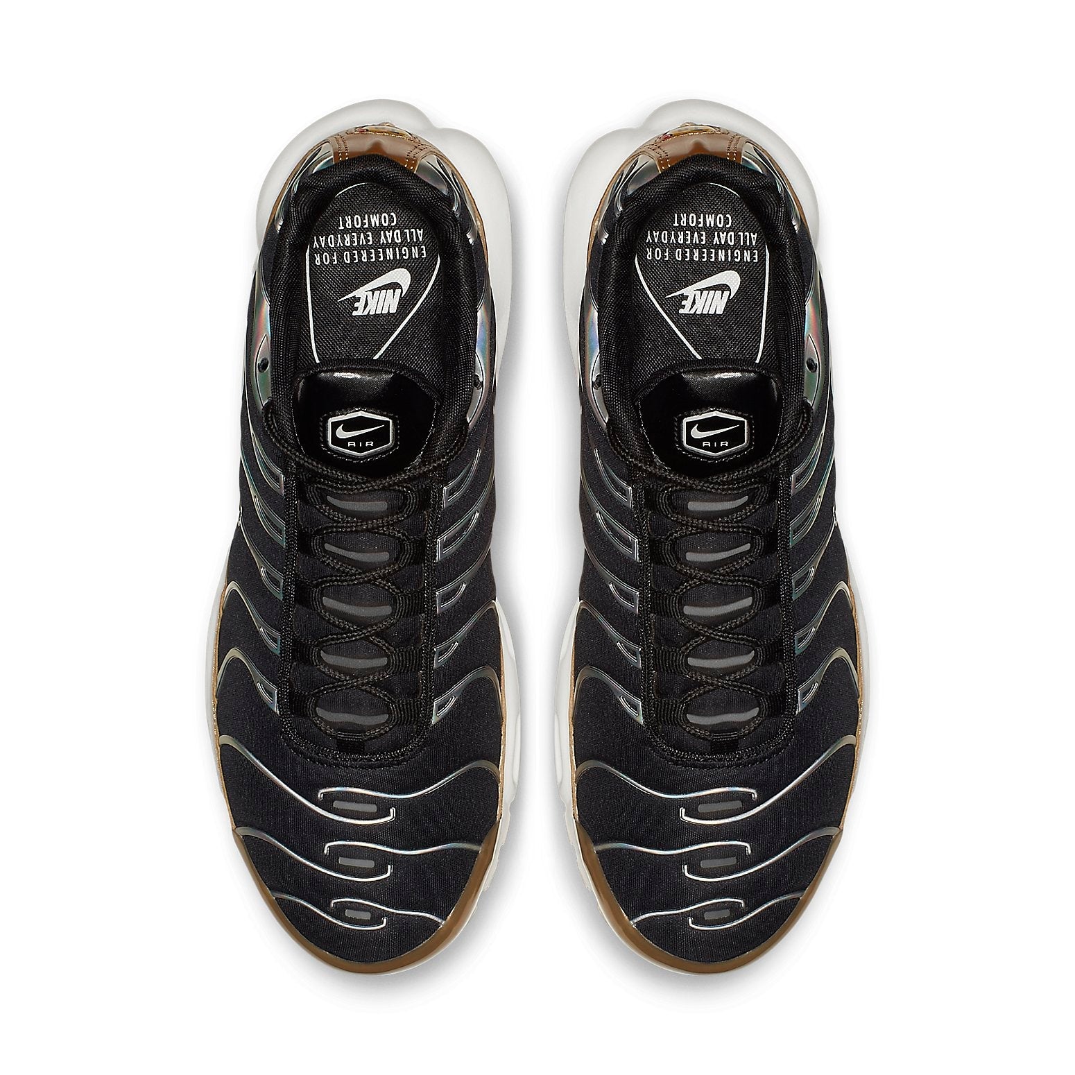(WMNS) Nike Air Max Plus 'Black Aluminum' 605112-055