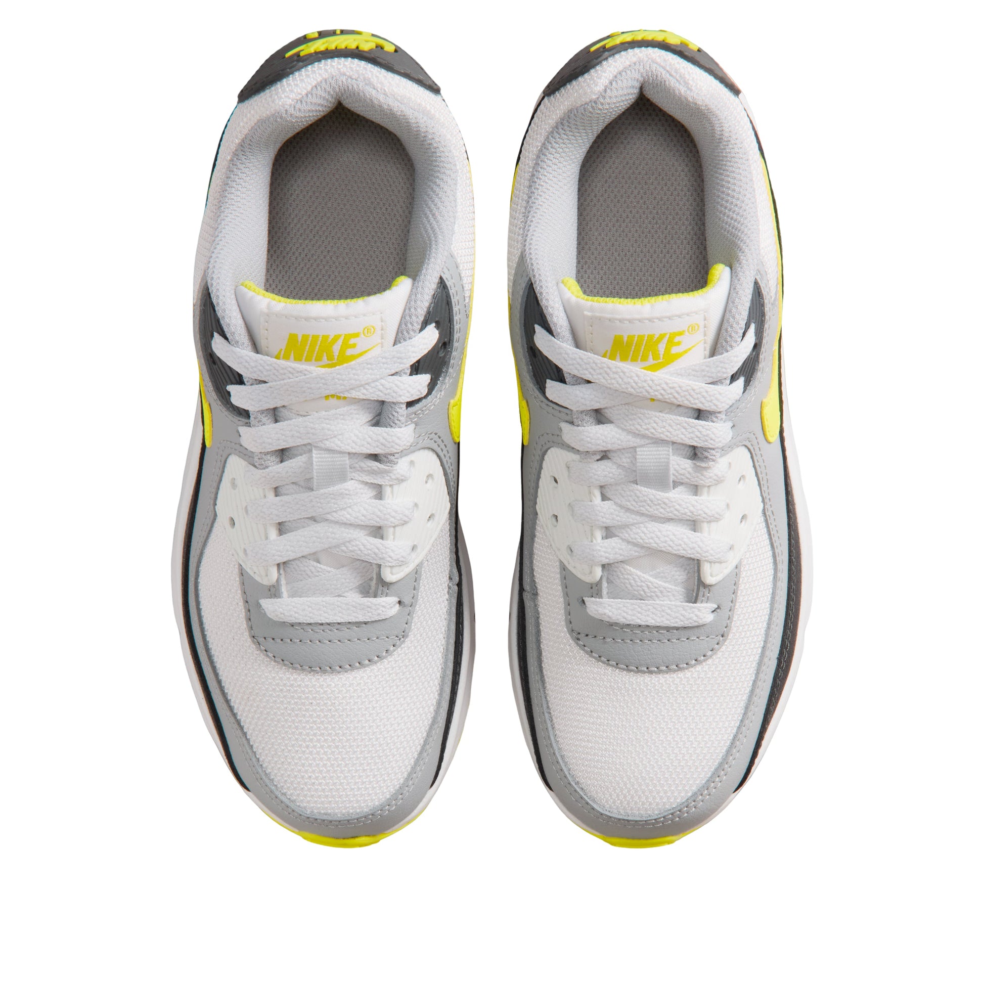 (GS) Nike Air Max 90 'Off White Dark Smoke Grey' IQ0098-100