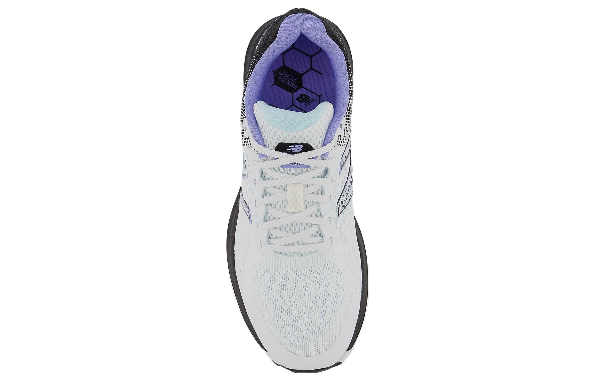 (WMNS) New Balance Fresh Foam 680 v7 'White Black Purple' W680NW7