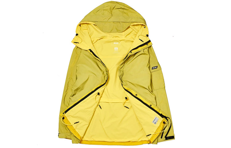 PALACE FW19 DeflectorHoodie Jacket Yellow PAL-FW19-007