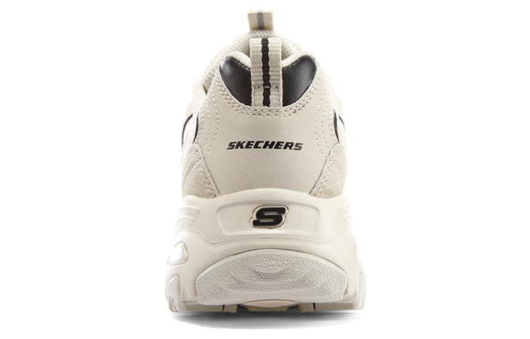 (WMNS) Skechers D'Lites 1.0 'White Black' 896145-NTBK