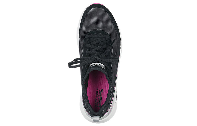 (WMNS) Skechers Go Run Elevate 'Black Grey' 128318-BKW