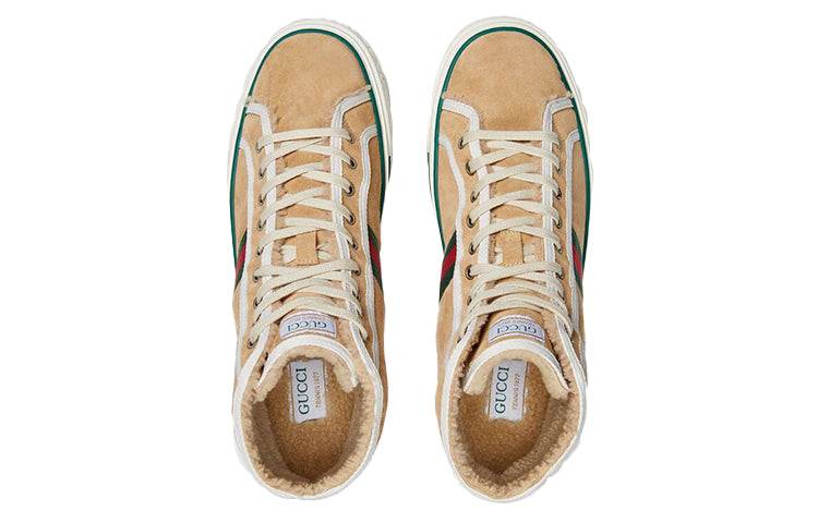 Gucci Tennis 1977 High 'Beige' 649335-UAE20-9564