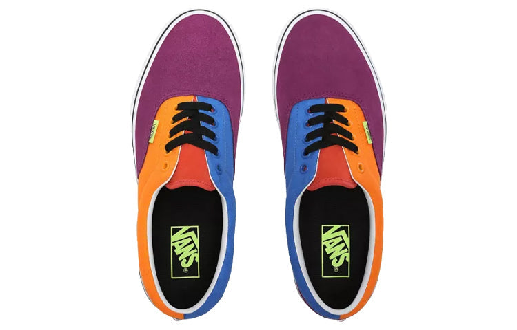 Vans Era Yellow Blue Purple Colorblock Unisex 'Purple Yellow Blue' VN0A4BV416V