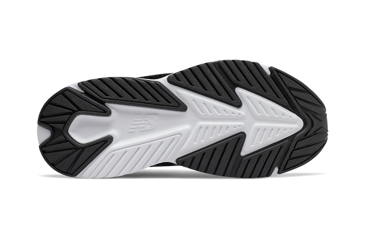 New Balance Kids' Hook and Loop Rave Run Black/Purple PTRAVLB1