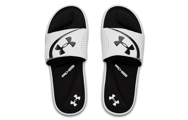 Under Armour Ignite 6 Slide 'White Black' 3022711-100
