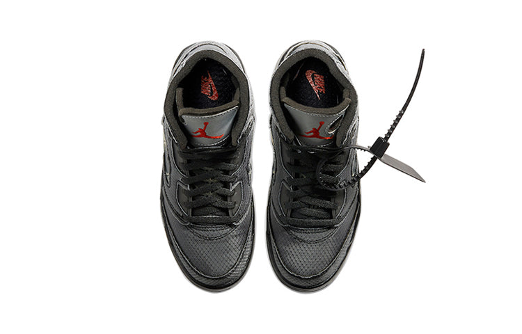 (PS) Air Jordan 5 x Off-White Retro SP 'Muslin' CV4827-001
