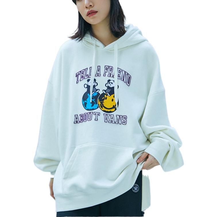 (WMNS) Vans Panda Os Hoodie 'White' VN0A5LJVFS8