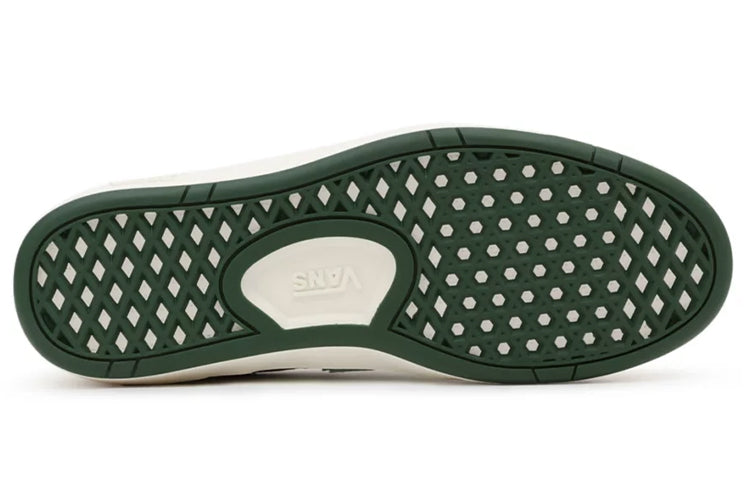 Vans Unisex Lowland Cc Low-Top Sneakers White/Green VN0A4TZY7PB
