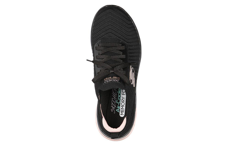 (WMNS) Skechers Glide-Step Sport - Level Up 'Black pink' 149553-BKPK