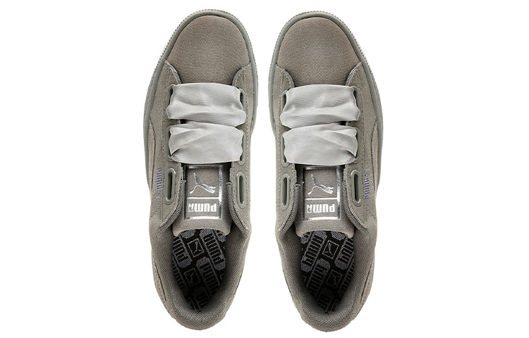 (WMNS) PUMA Suede Heart Pebble Grey 365210-02