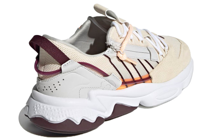 (WMNS) adidas Ozweego Zip 'Ecru Tint Maroon' GZ2642