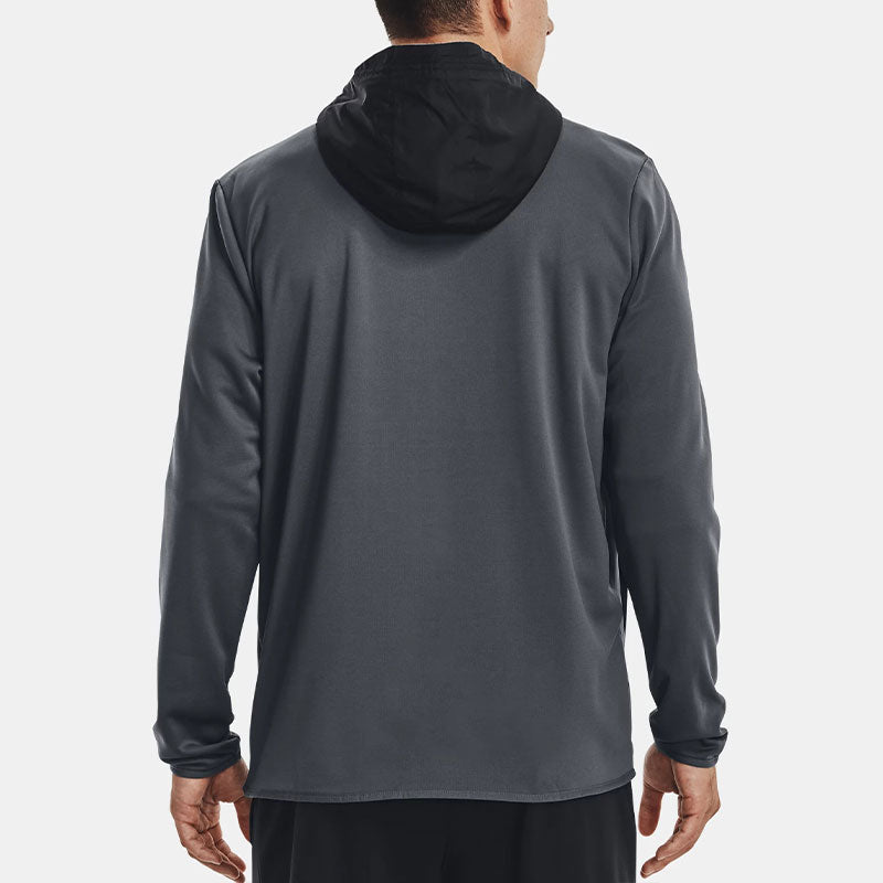 Under Armour Fleece Storm Full-Zip Hoodie 'Grey Black' 1373850-012