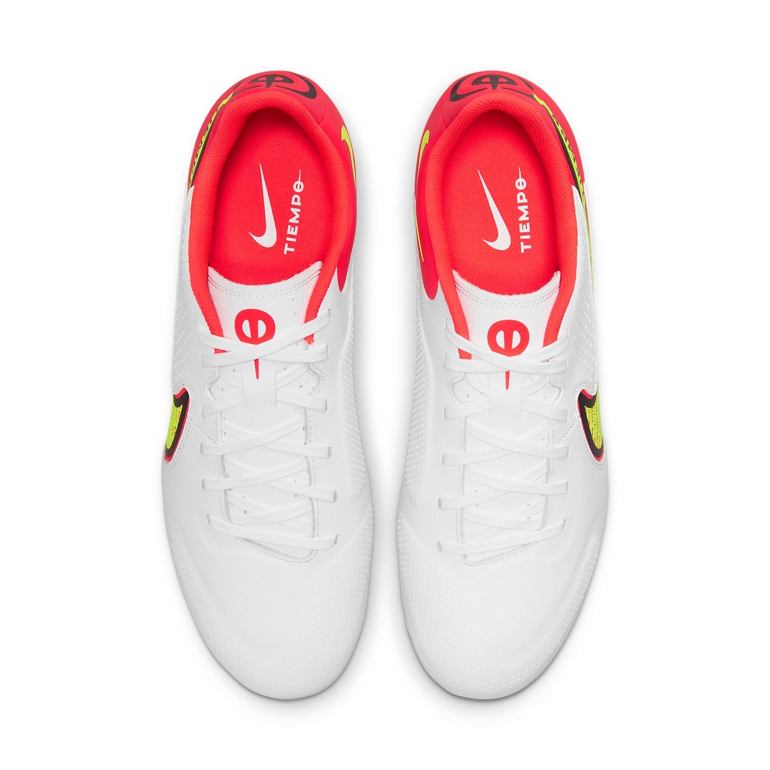 Nike Legend 9 Academy FG/ Soccer Shoes White/Red DA1174-176