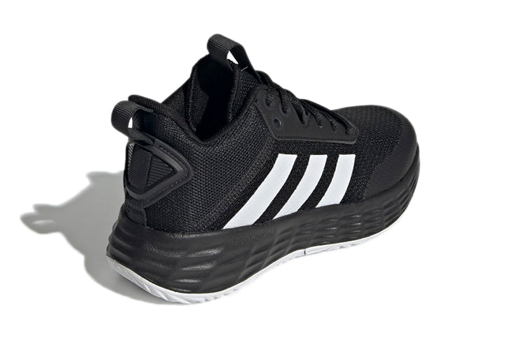 (GS) adidas Ownthegame 2.0 Basketball Shoes 'Black White' H01558