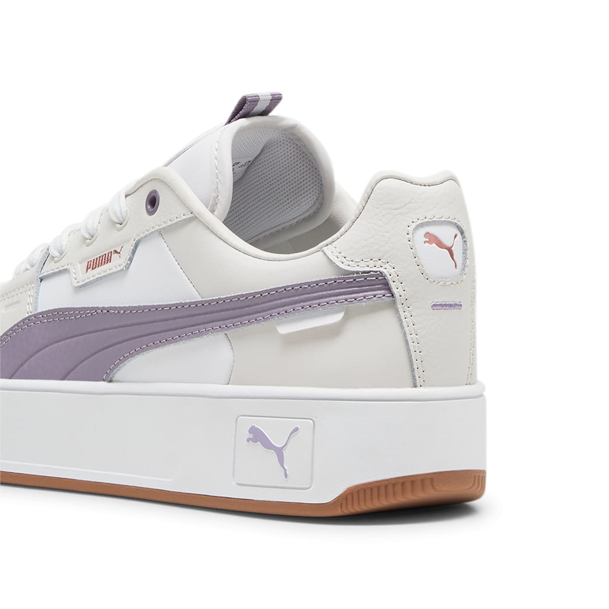 (WMNS) PUMA Carina Street Lux 'White Pale Plum Grey' 397487-06