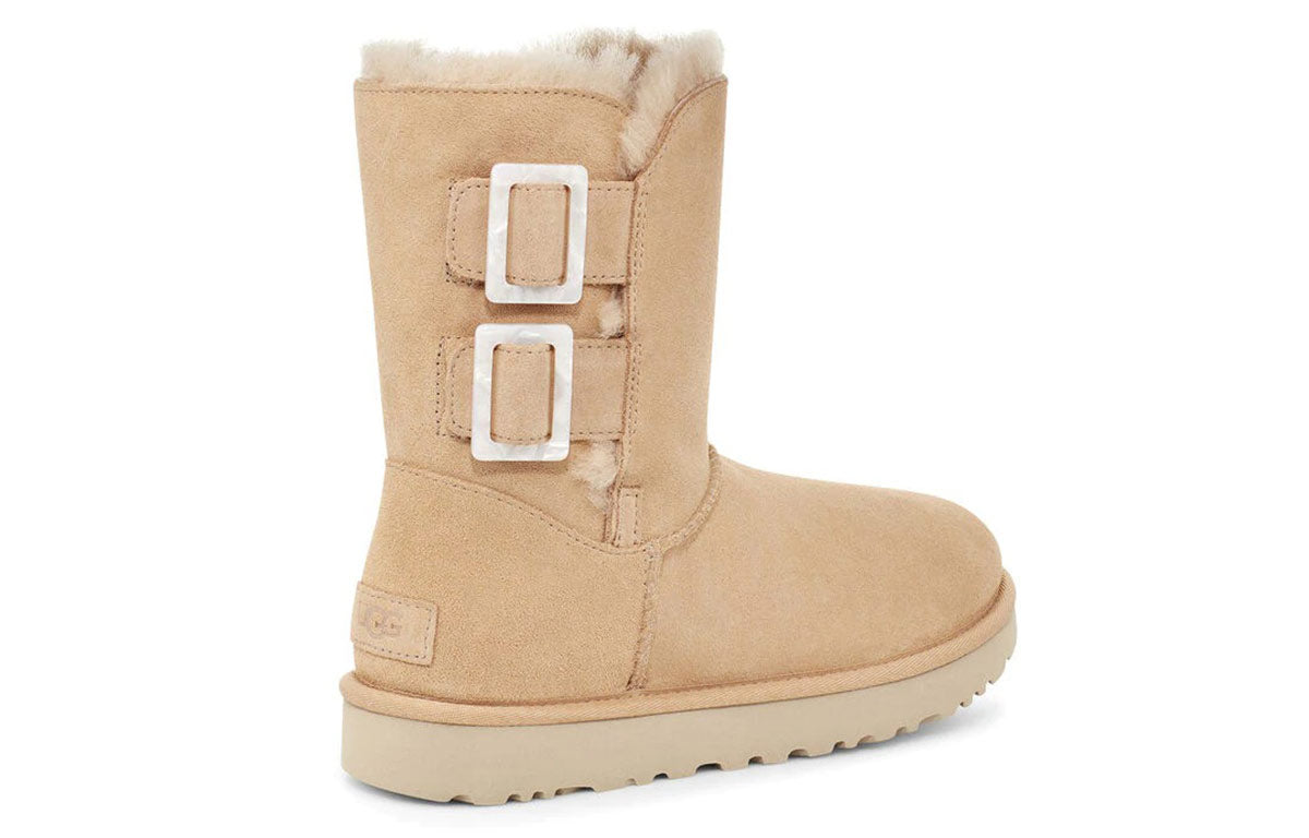 (WMNS) UGG Bailey Light Yellow Snow Boots 1107958-BNZ