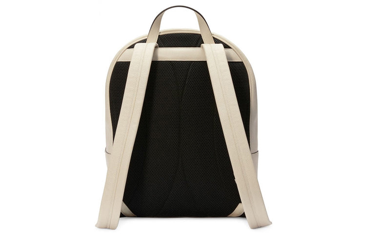 Gucci Leather Decoration Vintage Red Green Stripes Prints Backpack White 547834-0Y2BT-8824