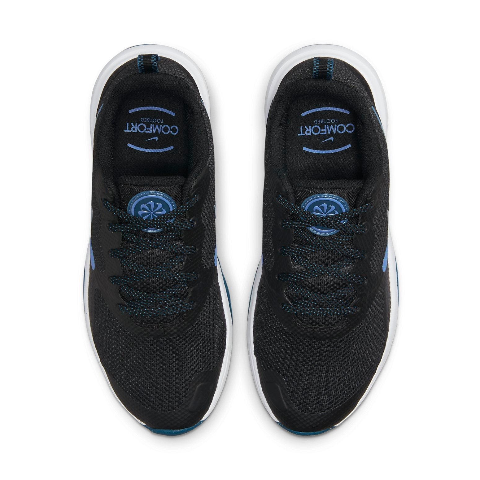 (WMNS) Nike City Rep TR Trainer Low-Top Training Shoes Black/Blue DA1351-045