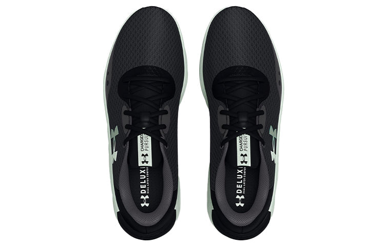 (WMNS) Under Armour Charged Pursuit 3 'Jet Grey Black' 3024889-105