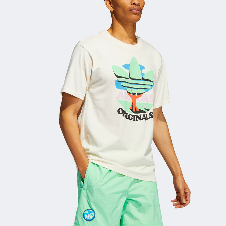 adidas originals Trefoil Tree T-shirt 'Non Dyed' HI2961