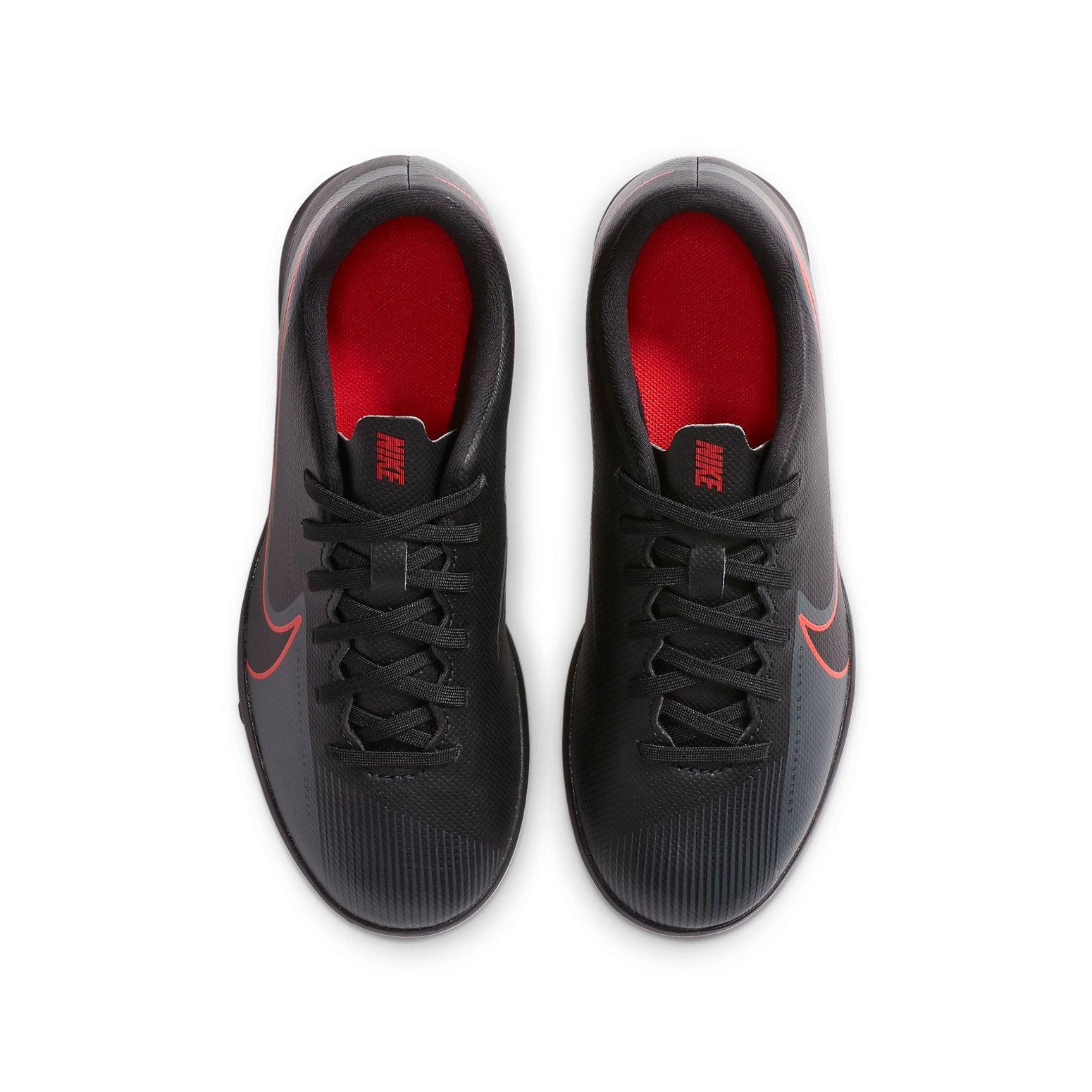 (GS) Nike Mercurial Vapor 13 Club TF Turf 'Black Red' AT8177-060
