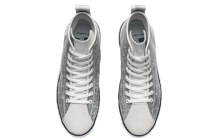 Li-Ning x Star Wars Canvas Hi Shoes 'Grey White' AGCR181-1