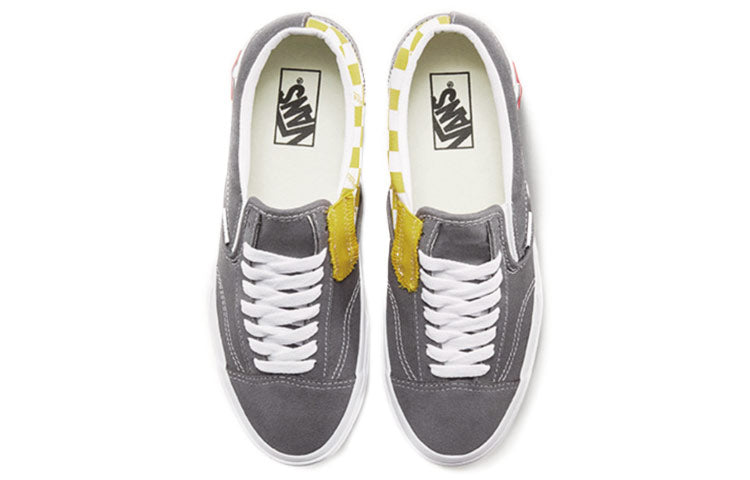 Vans Slip-On CAP 'Checkerboard - Pewter Mango Mojito' VN0A3WM5V0D