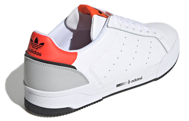 adidas originals Court Tourino 'Cloud White / Semi Solar Red / Grey' GZ9245