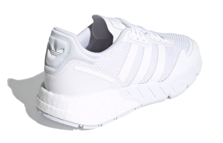 (GS) adidas ZX 1K Boost J 'Triple White' S42589