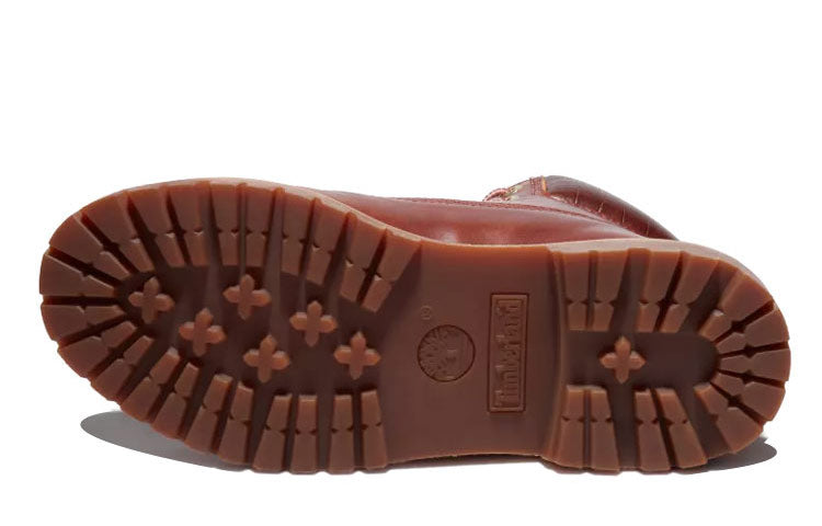 (WMNS) Timberland Safari Crocodile 6 Inch Waterproof Boot 'Red Brown' A2GX7