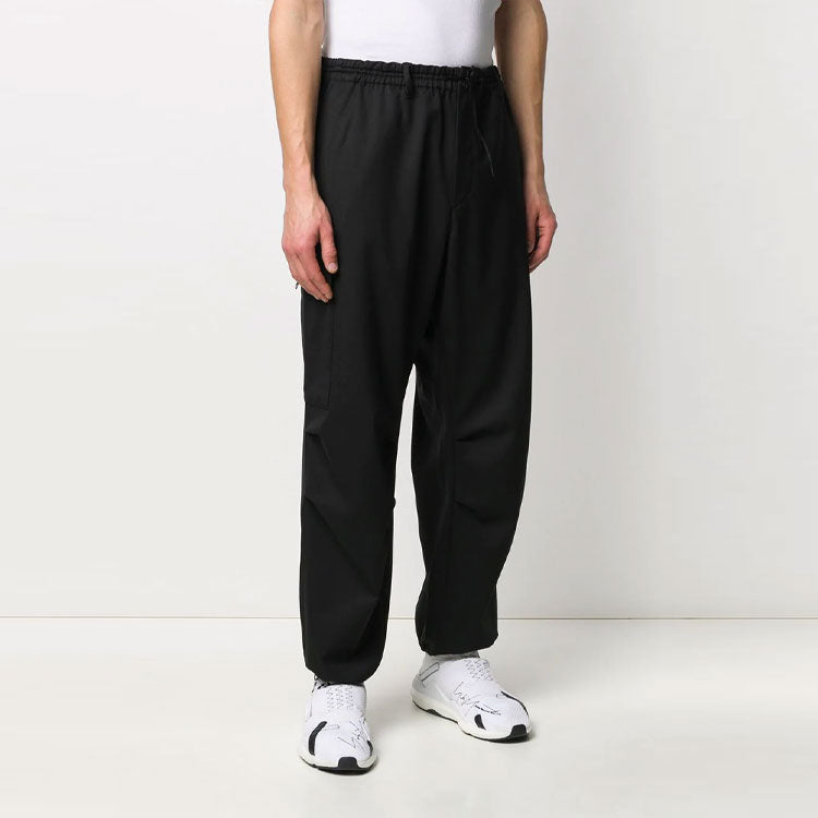 adidas Y-3 Classic Refined Wool Stretch Cargo Pants 'Black' FN3399