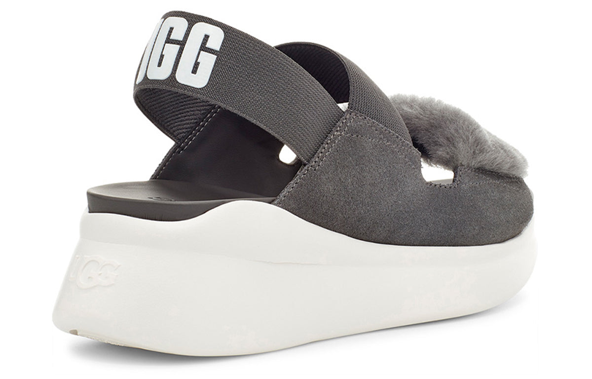 (WMNS) UGG Silverlake Gray Sandals 1101919-CHRC