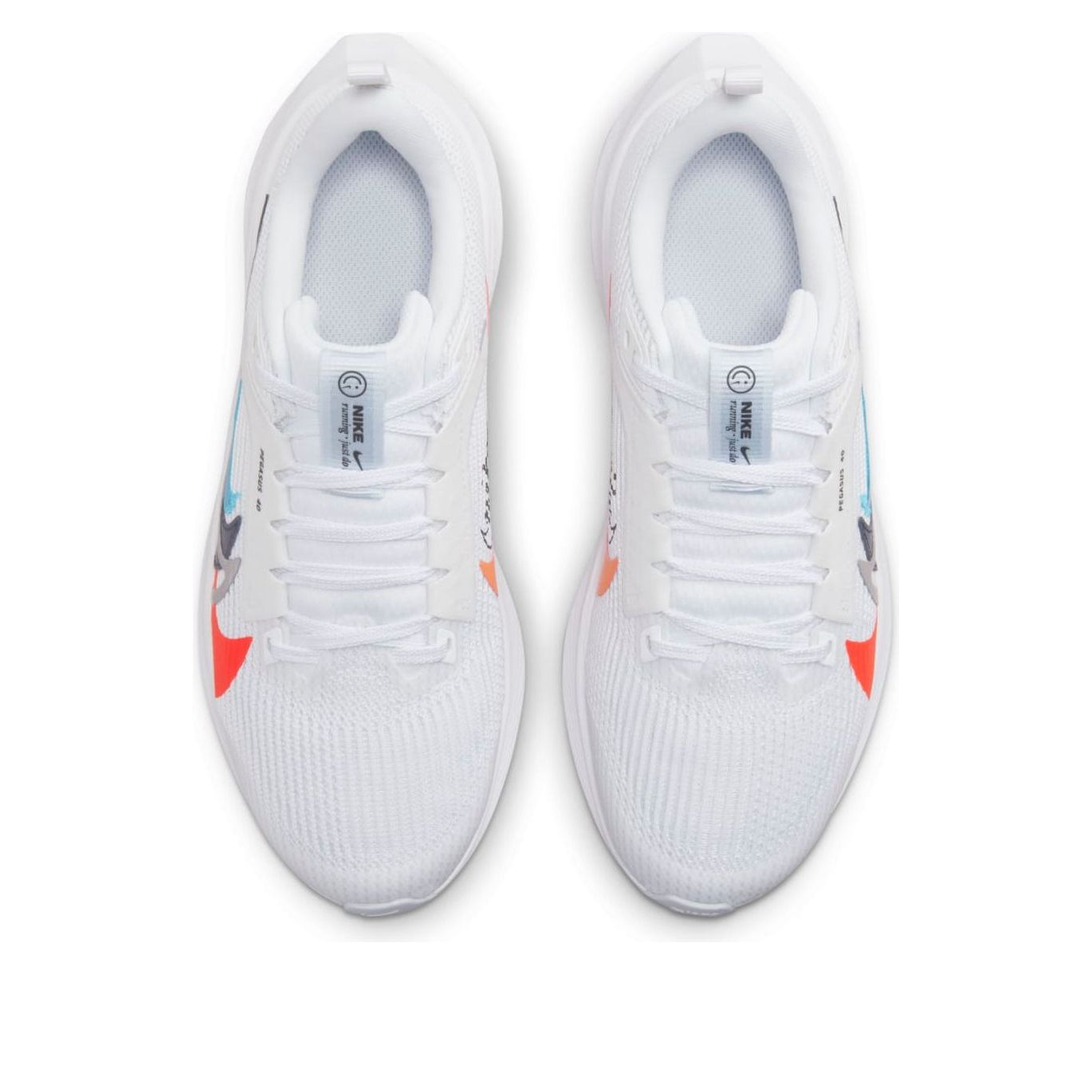 (GS) Nike Air Zoom Pegasus 40 Premium 'Quadruple Swoosh Multi-color' FB8866-100
