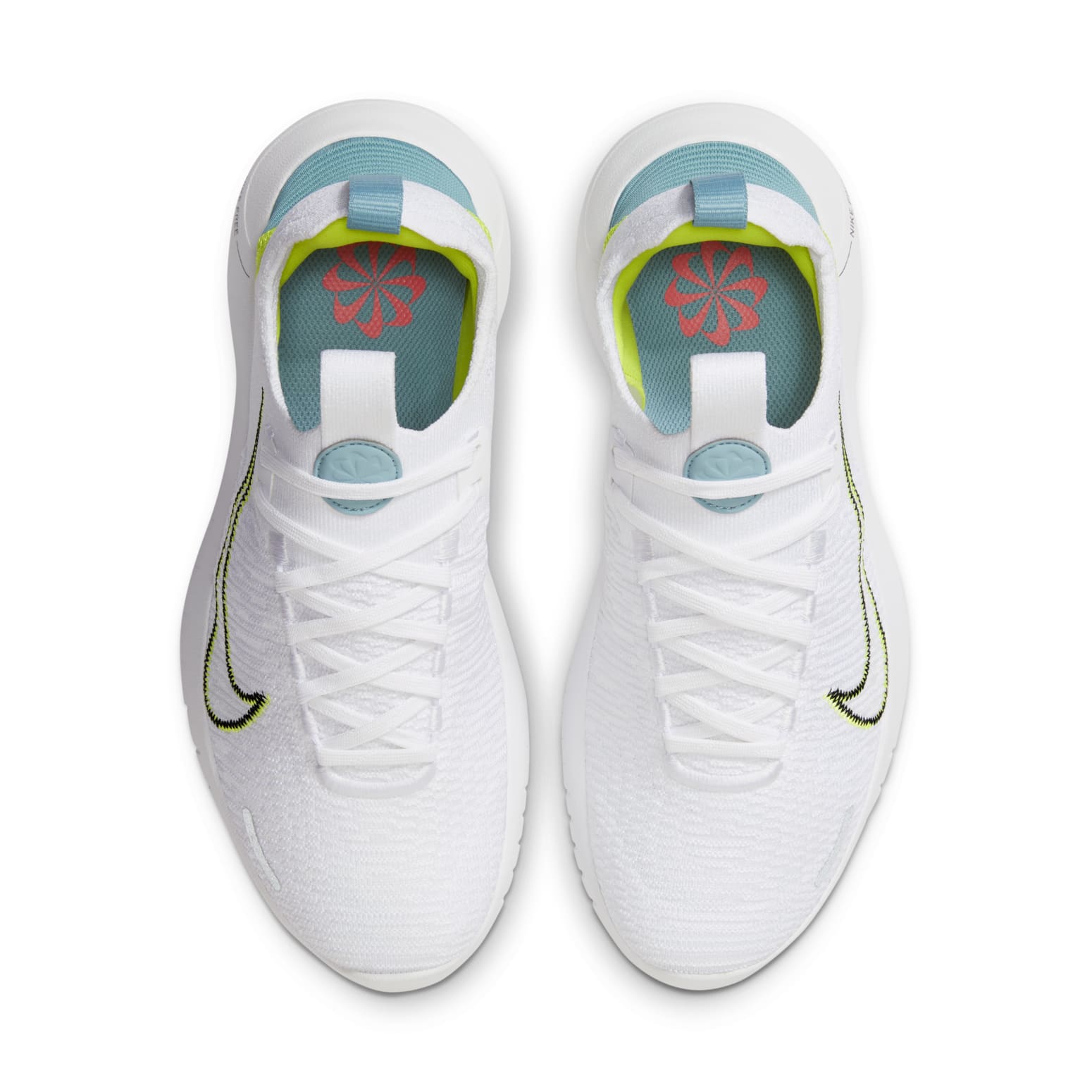 (WMNS) Nike Free RN Next Nature 'White Denim Turquoise Volt' DX6482-101