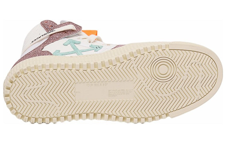(WMNS) Off-White Off-Court 3.0 High-Top Sneaker 'Copper White' OWIA112F22LEA0040130