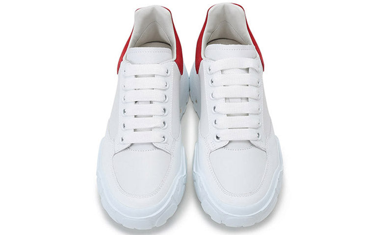 (WMNS) Alexander McQueen Court Trainer 'White Red' 633915WHZ969676