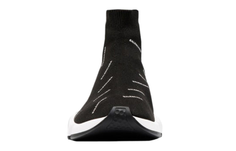 Balenciaga Speed 2.0 Sneakers 'Black Logo Print' 530360W06501006