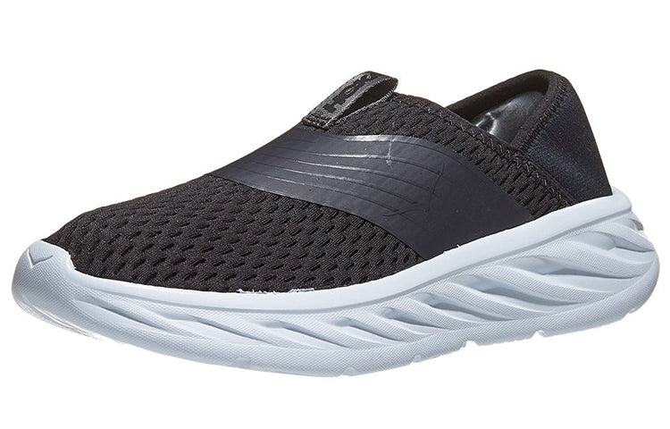 (WMNS) HOKA ONE ONE ORA Recovery Shoe 'Black Phantom' 1099678-BPHN